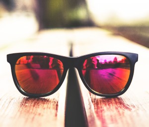 red-fashion-glasses-on-wooden-table-picjumbo-com