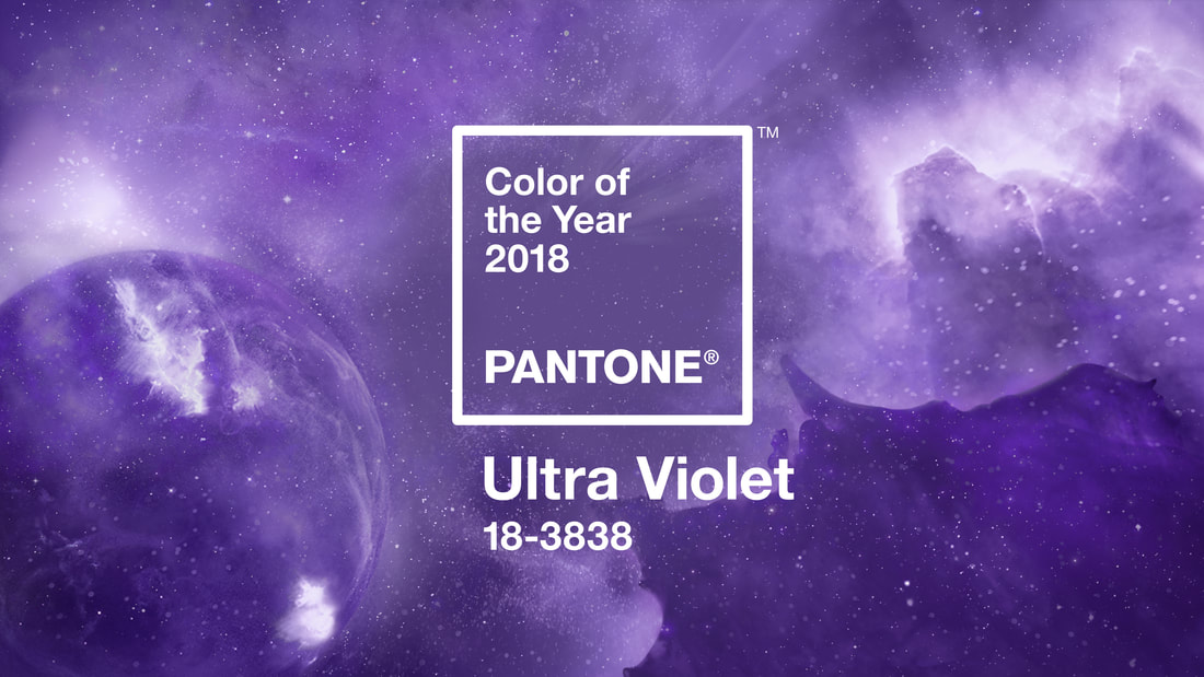 pantone ultra violet barva roku 2018