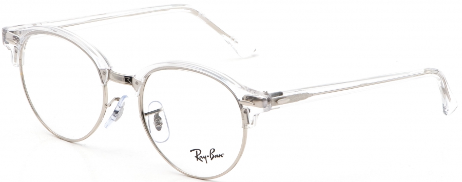 Tyhle dioptrické brýle od Ray-Ban mají vše, co je letos in: decentní, kulaté, transparentní obroučky